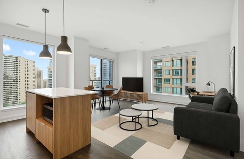 Downtown Mississauga Apartamento | 2 Bedroom/2 Bathroom Suite