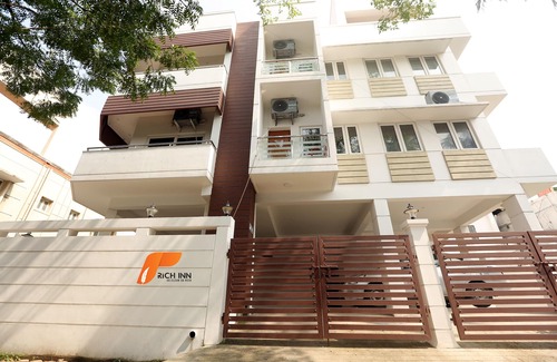 T Nagar Apartamento | Apartamento de diseño de 2 dormitorios y 2 baños totalmente amueblado en el corazón de T. Nagar