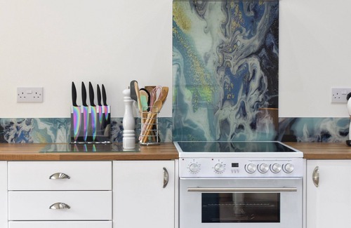St Wenn Cabaña | Alojamiento de 2 habitaciones en The Long Store