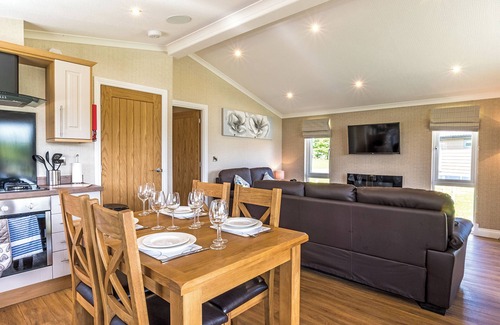 Woodhall Spa Chalet De Esquí | Alojamiento de 2 habitaciones en Woodhall Spa