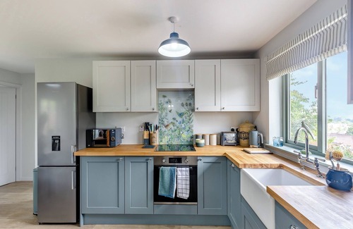 Pontesbury Cabaña | Alojamiento de 2 habitaciones en Pontesbury