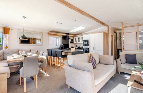 Arnold Chalet De Esquí | Alojamiento de 2 habitaciones en Skirlaugh, Nr Hull