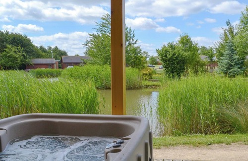 Aubourn Cabaña | Alojamiento de 2 habitaciones en Thorpe on the Hill, near Lincoln