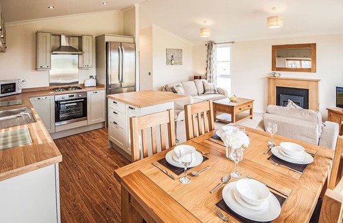 Tunstall Chalet De Esquí | Alojamiento de 1 habitaciones en Tunstall, Nr Hull