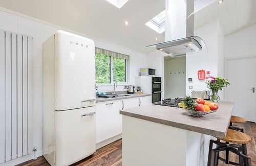 Ryde Chalet De Esquí | Alojamiento de 2 habitaciones en Wootton Bridge, Nr Cowes