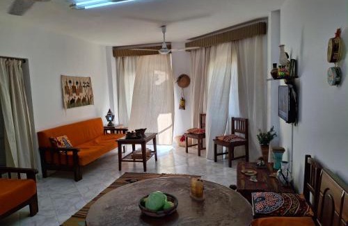 Ras Sudar Chalet De Esquí | 2 bedroom challet with private garden at Riviera beach resort Ras Sudr,Families only