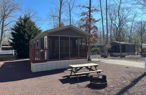 Lower Township Cabaña | 2-bedroom Cottage in Cape May Premier Family Campground- Minutes from Wildwood!