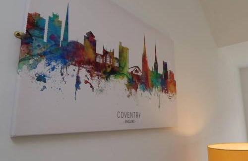 Coventry Apartamento | 2 Bedroom Peaceful Penthouse - Private Parking