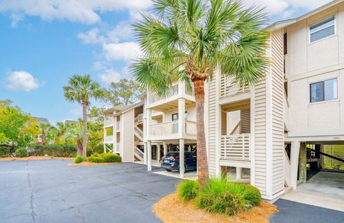 Seabrook Island Villa | 2 habitaciones con impresionantes vistas de pantano!