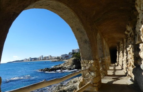 Platja d'Aro Apartamento | Apart.2 hab. con parking, patio privado, piscina verano, 2ªlínea de mar aire aco