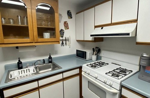 Manchester Center Apartamento | 2 block walk to Manchester shops! Short drive to slopes! Pet friendly.