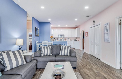 Rockport Casa | 2 Boat Slips, Huge Deck, Waterfront and Pet Friendly!