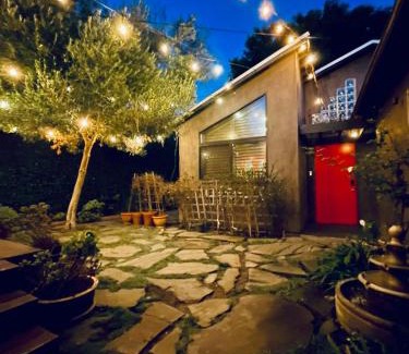 Lucerne - Higuera Casa | 2 BR 2 BA - Eco House and Garden Vacation Retreat and Remote Workspace for Families, Couples and Solo Travelers in Coveted Culver