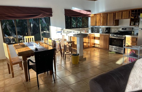 Dominical Casa | 2 BR and 1 Bath House with guesthouse - sleeps 8. Master bedroom has AC