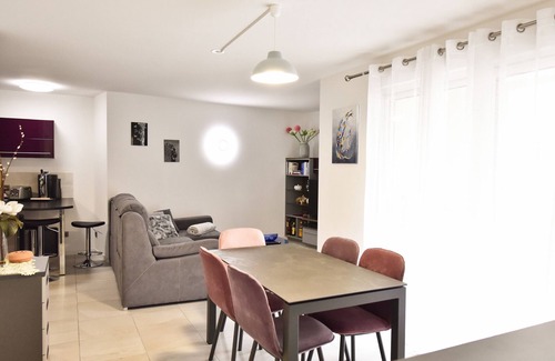 Pointe Croisette Apartamento | CAN️ CANNES, 3P CON TERRAZA ☀️ ��Con piscina en el corazón de Palm Beach!