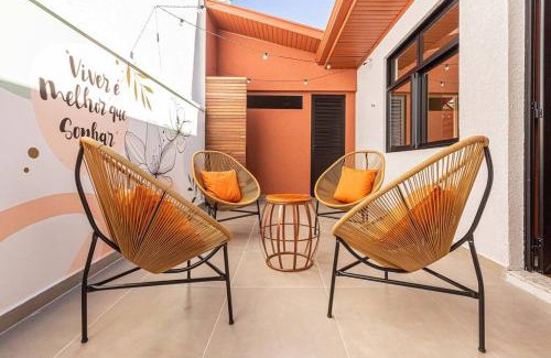 Cristo Rei Casa | 2 Casas Boho Chic integradas lado Botânico 4 vagas
