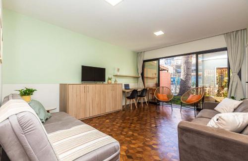 Cristo Rei Casa | 2 Casas Boho Chic integradas lado Botânico 4 vagas