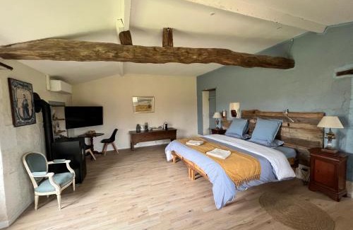 La Genetouze Cama Y Desayuno | 2 chambres, piscine et calme, Sud Charente