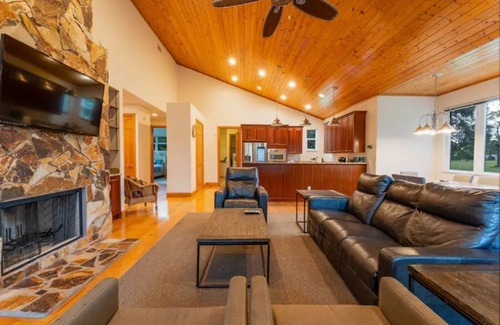 Jensen Beach Casa | 2 Home Sport Complex W/ Private Lake & Theater!