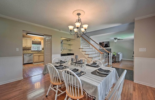 Clemson Villa | 2 Mi to Clemson: Central Villa w/ Deck, Near Lakes