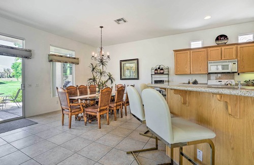 Indio Cabaña | 2 Mi to Coachella: Indio Home w/ Fire Pit!