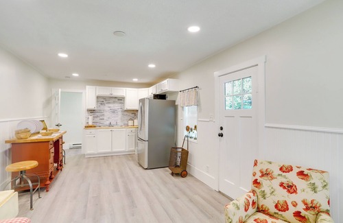 Riverside Casa | 2 Mi to Hagar Beach: Charming Home w/ Fire Pit!