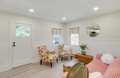 Riverside Casa | 2 Mi to Hagar Beach Charming Home with Fire Pit!