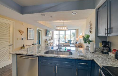 North Myrtle Beach Apartamento | 2 Mi to Ocean Waterfront Resort Condo in NMB!