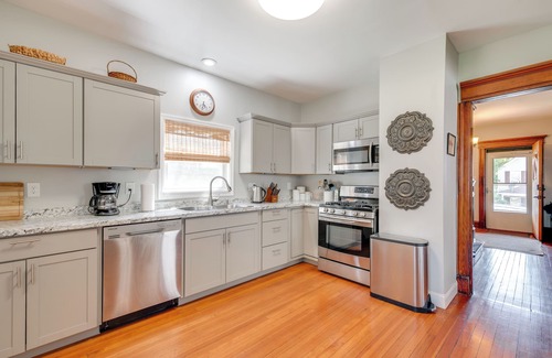 Scranton Casa | 2 Mi to Steamtown NHS: Family Home w/ Backyard!