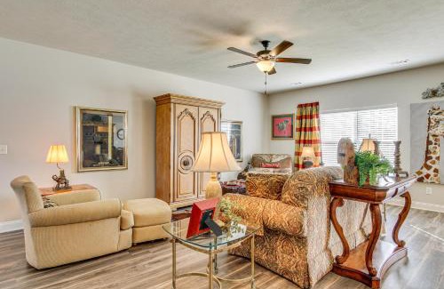 Aiken Casa | 2 Mi to Steeplechase Racecourse Stylish Aiken Gem