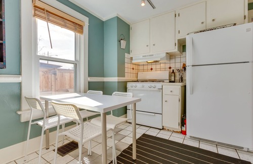 Platt Park Casa | Casa de Denver transitable con chimenea cerca de Pearl Street