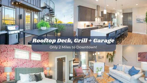 Hadley - Washington Casa | 2 Miles to Broadway w Rooftop Deck Grill & Garage