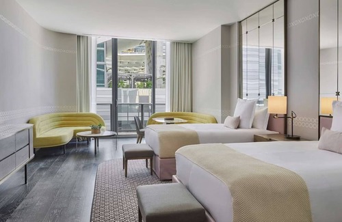 Brickell Hotel | 2 Modern Queen Rooms | SLS LUX w/ Rooftop Pool, Tennis & Fine Dining
