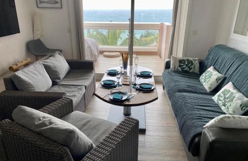 Theoule-Superieur Apartamento | 2 P vue panoramique classé 3 étoiles sur la baie de Cannes avec Garage