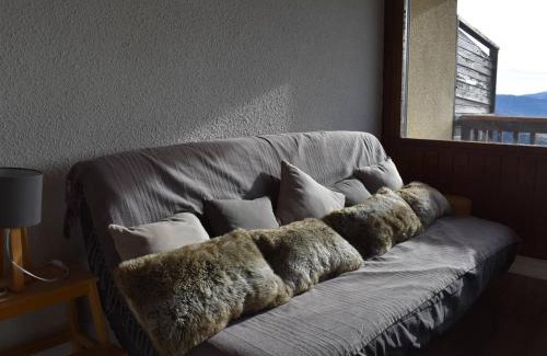Font-Romeu-Odeillo-Via Apartamento | 2 Pièces cabine, balcon sud, parking, proche centre-ville à Font-Romeu - FR-1-580-11