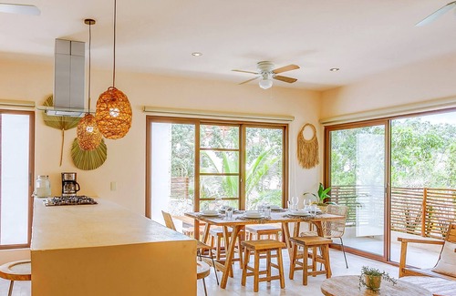 Costa Apartamento | 2 Private Outdoor Lounge Patios | 2 Cenotes Onsite