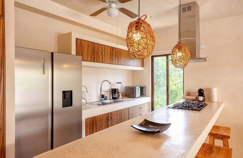 Costa Condominio | 2 Private Outdoor Lounge Patios | 2 Cenotes Onsite