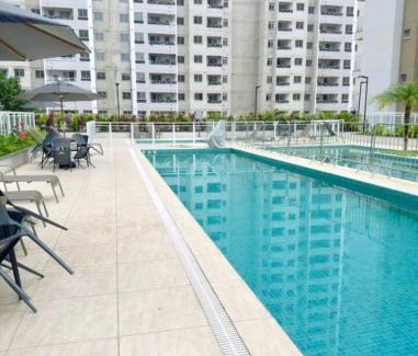 Santo Cristo Apartamento | 2 Quartos mais Piscina com Vista para o Cristo