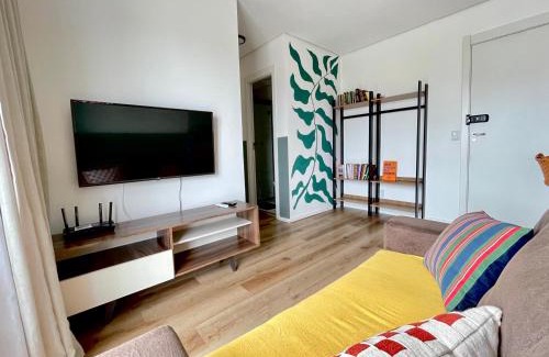 Santo Cristo Apartamento | 2 Quartos mais Piscina com Vista para o Cristo