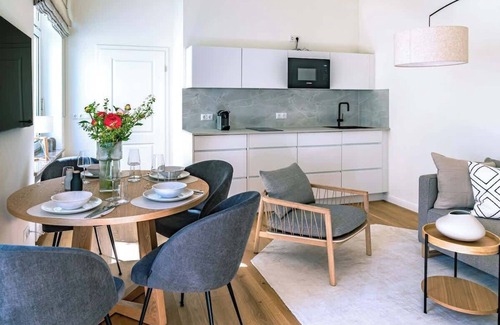 Warnemuende Apartamento | 2-Raum Appartement „Nr. 5“ mit Terasse
