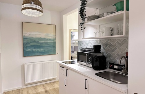 Barmbek-Sued Apartamento | 2 room ambient apartment with queen-size bed, bunk bed & sofa bed near the Alster