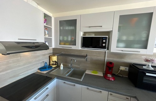 Le Grand Large Apartamento | Apartamento 2H en Canet, cerca de la playa, con aparcamiento