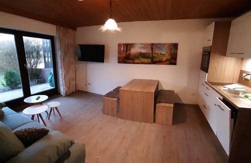 Frauenau Apartamento | 2-room apartment with west-facing terrace and 2 barrier-free bathrooms