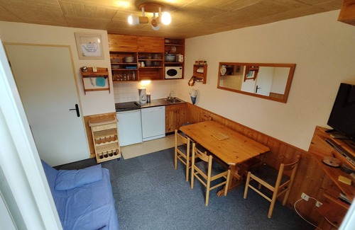 Le Pleynet Apartamento | Apto 2 Piezas Cabina, 200m Pistas, 6 pers, Balcón