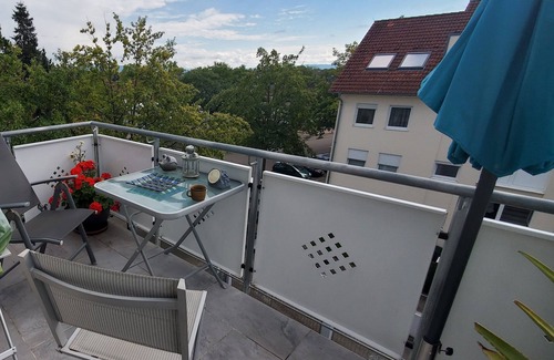 Sundheim Apartamento | 2-room duplex fully equipped Kehl quiet area Rhine balcony Black Forest view
