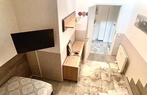 Rheinstetten Apartamento | 2 room gallery, granny flat, close to the trade fair, wheelchair accessible