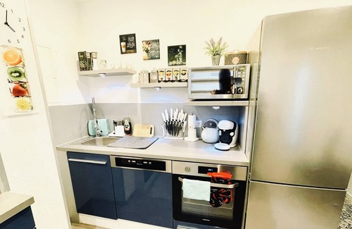 Rheinstetten Apartamento | 2 room gallery, granny flat, close to the trade fair, wheelchair accessible
