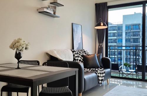 Johor Bahru Apartamento | 2 Rooms unit w Balcony & Spectacular view - 4 pax