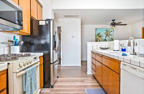 Grover Beach Casa | 2-story centrally located home with grill, patio, fireplace, streaming, & W/D