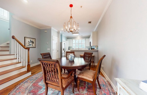 Harleston Village Casa | 2-story downtown Charleston house with balcony, washer/dryer, central AC, WiFi